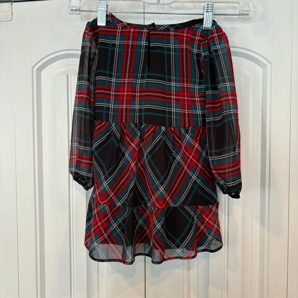Draper‎ James Red Plaid Dress Size 2T
